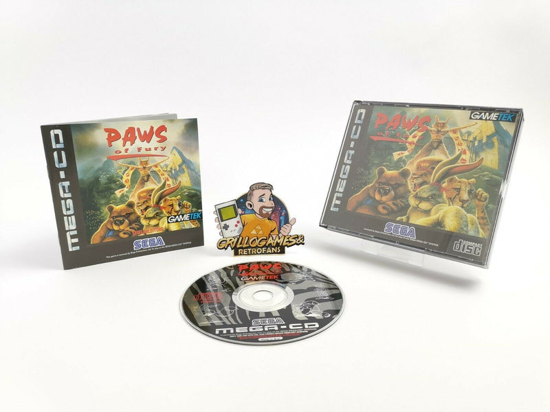Sega Mega CD Spiel " Paws of Fury " Mega-CD | OVP | PAL