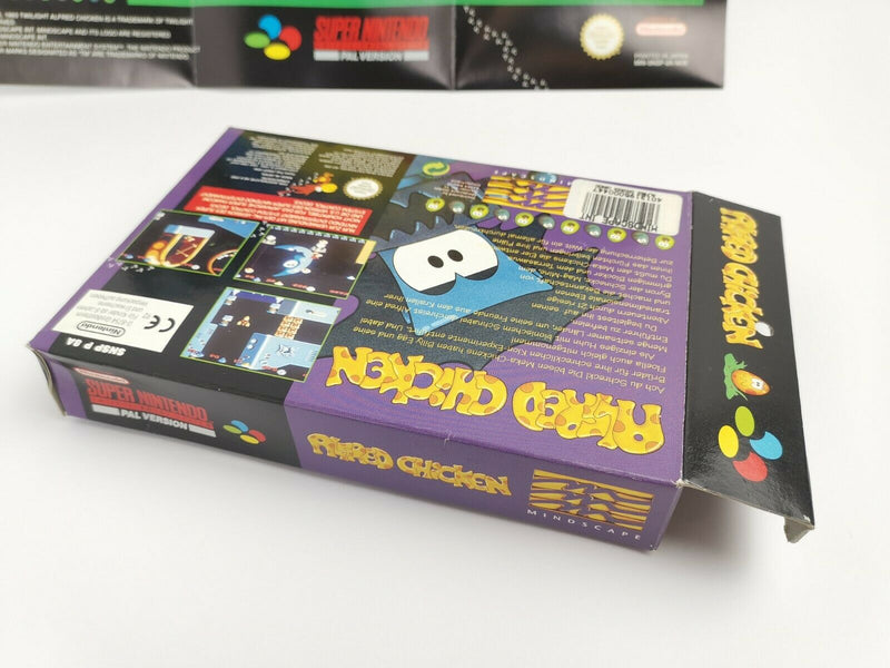 Super Nintendo Spiel " Alfred Chicken " Snes | Ovp | Pal | CIB