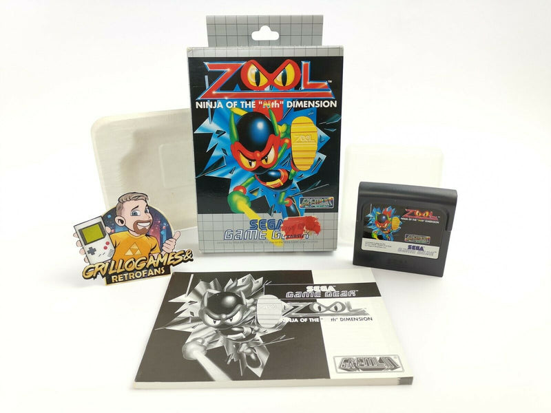 Sega Game Gear Spiel " ZOOL " GameGear | Ovp | Pal