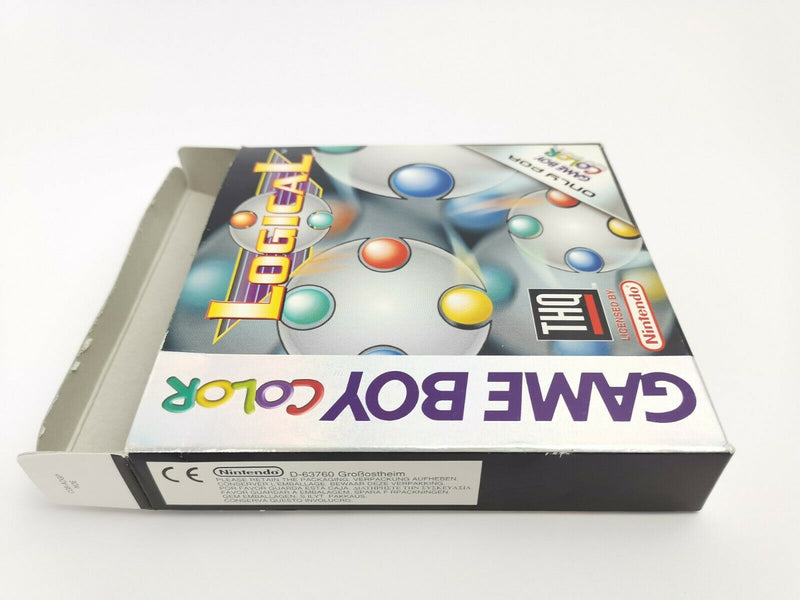 Nintendo Gameboy Color Game "Logical" Original Box | Pal | GBC