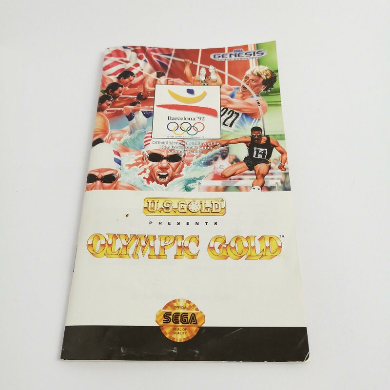 Sega Genesis Spiel " Olympic Gold Barcelona " MD Mega Drive | NTSC-U/C USA | OVP