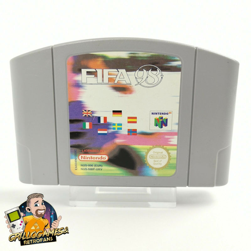 Nintendo 64 Spiel " Fifa 98 " N64 | Modul | PAL EUR UKV Fußball