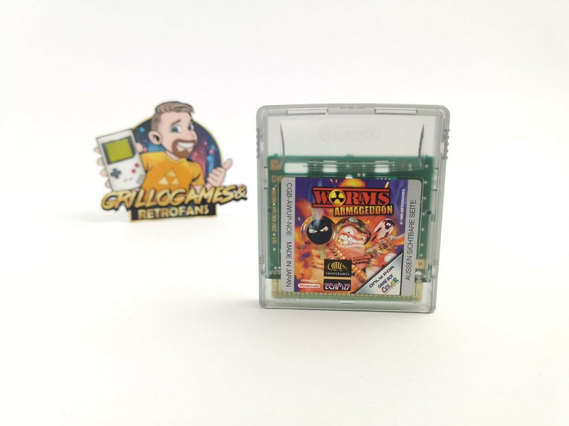 Nintendo Gameboy Color Spiel " Worms Armageddon " Game Boy | Noe | Modul