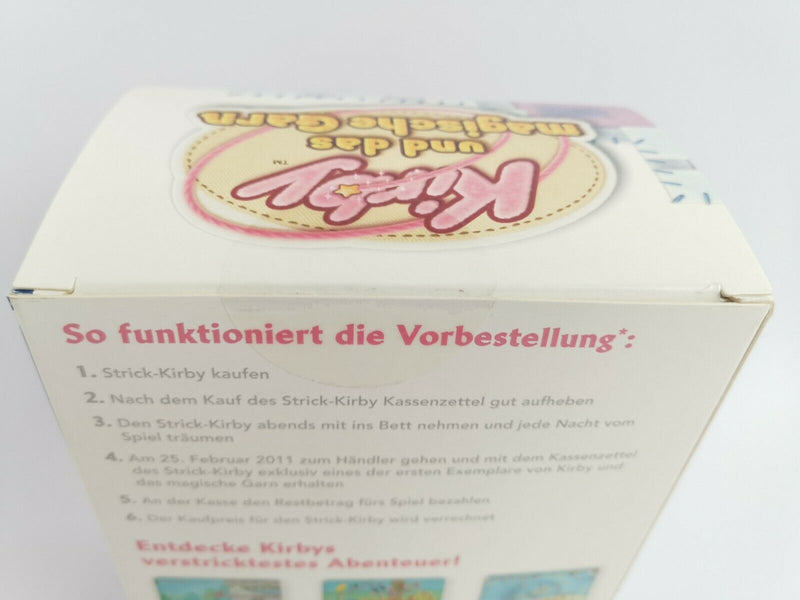Strick Kirby - Vorbestellung zu Kirby und das magische Garn | Nintendo Wii | NEU