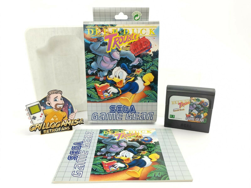 Sega Game Gear game "Deep Duck Trouble starring Donald Duck" GameGear | Original packaging
