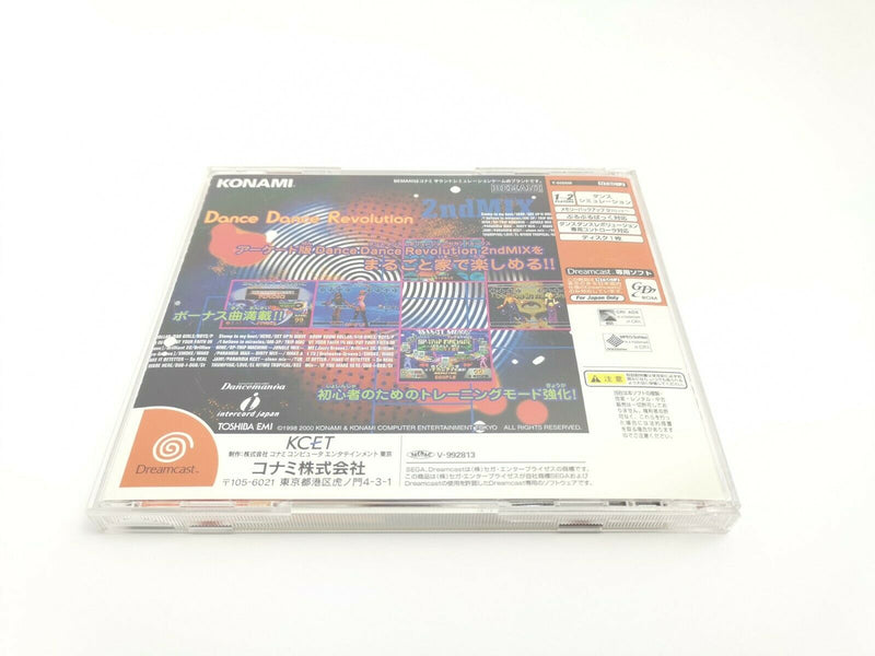 Sega Dreamcast Spiel " Dance Dance Revolution 2ndMIX " NTSC-J | Ovp | Japan