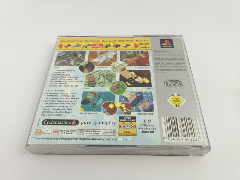 Sony Playstation 1 Game "Micro Machines V3" Ps1 Psx | Original packaging | PAL