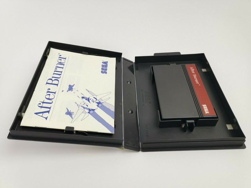 Sega Master System game "After Burner" MasterSystem | PAL | Original packaging afterburner