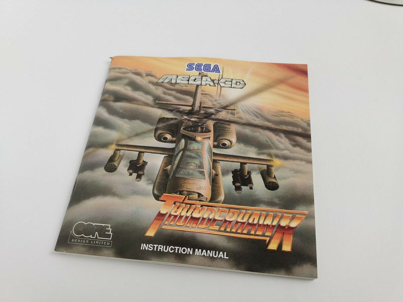 Sega Mega CD Game "Thunderhawk" Mega CD | Original packaging | PAL