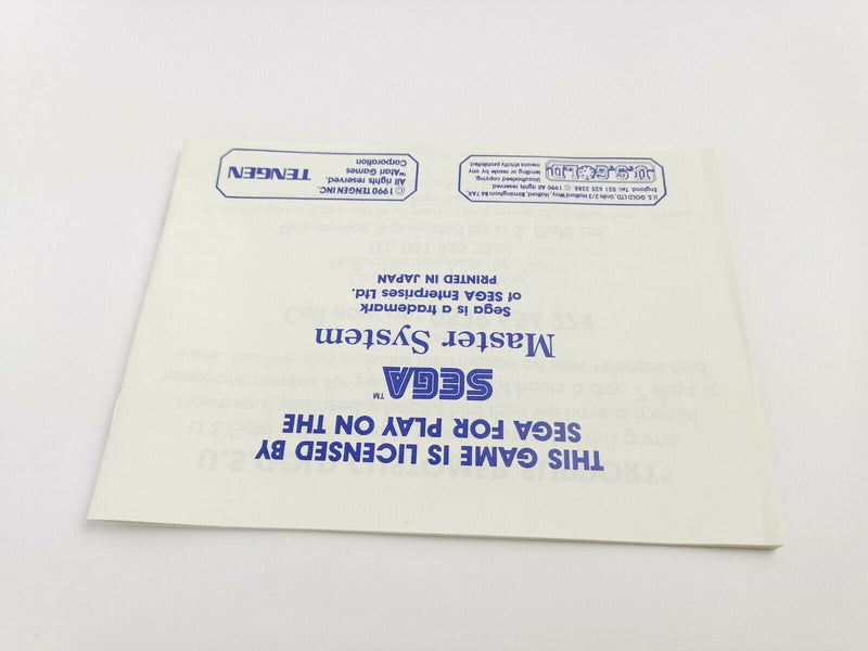 Sega Master System game "Paperboy" MasterSystem | Paper Boy | Original packaging | PAL