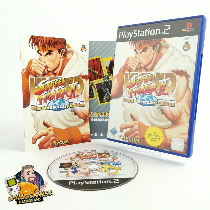 Sony Playstation 2 Spiel " Hyper Street Fighter II " Ps2 | OVP | dt. PAL Version