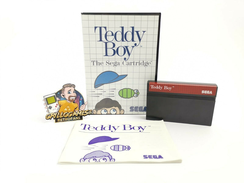 Sega Master System Spiel " Teddy Boy " MasterSystem | OVP | PAL TeddyBoy