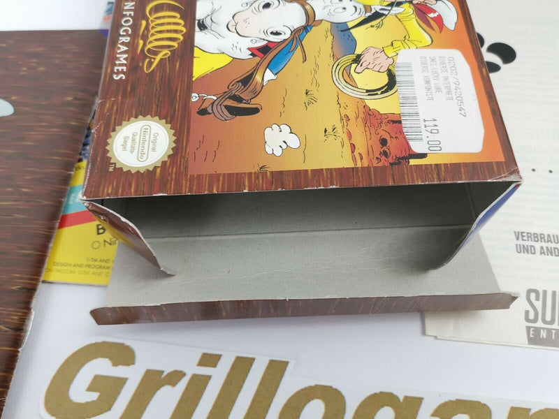 Super Nintendo Spiel " Lucky Luke " Snes | Ovp | Pal | CIB |