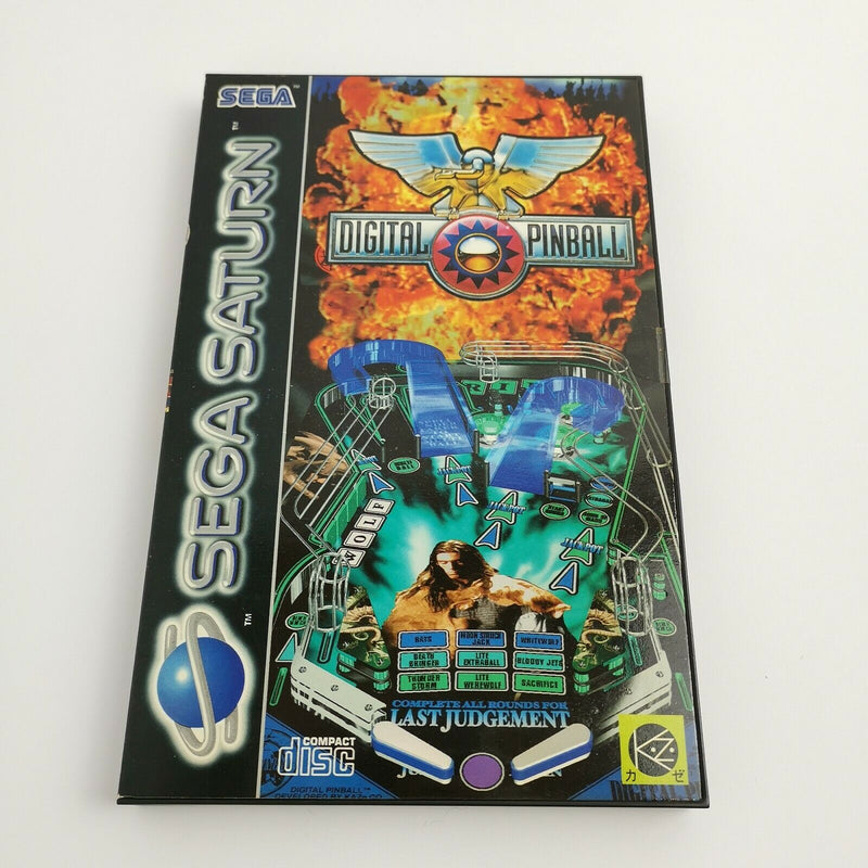 Sega Saturn game "Digital Pinball" SegaSaturn | PAL | Original packaging