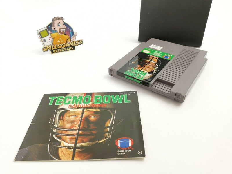 Nintendo Entertainment System Spiel " Tecmo Bowl " NES | Modul | Ntsc USA