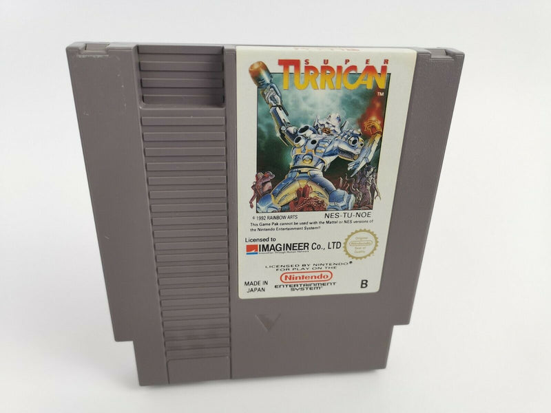 Nintendo Entertainment System game " Turrican | NES | Pal B | Module