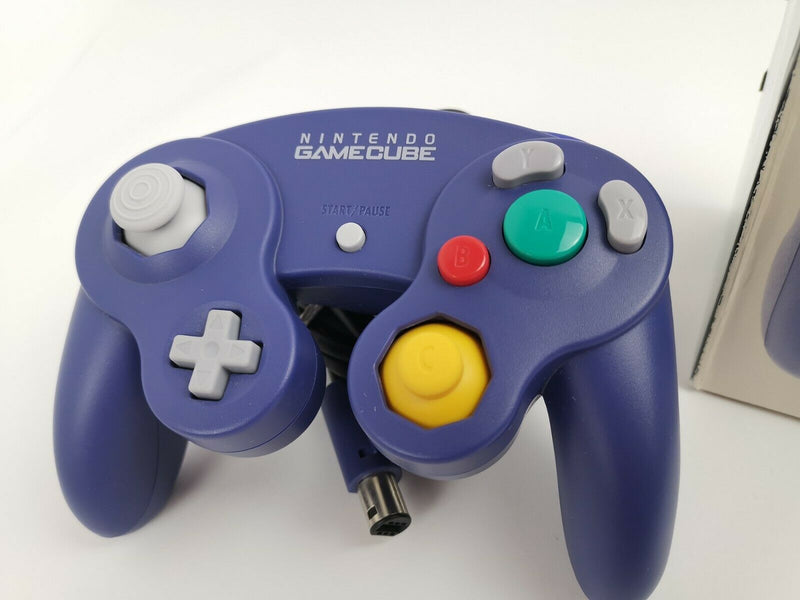 Nintendo Gamecube Controller Purple | Game Cube | Ovp | Pal | * Top Zustand