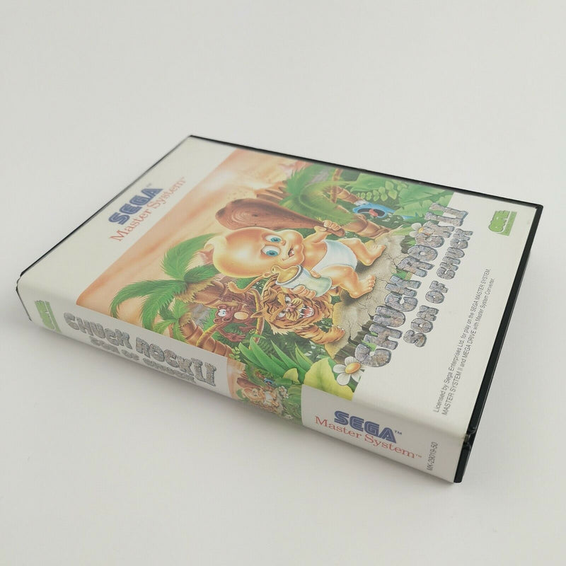 Sega Master System Spiel " Chuck Rock II 2 Son of Chuck " Mastersystem | OVP PAL