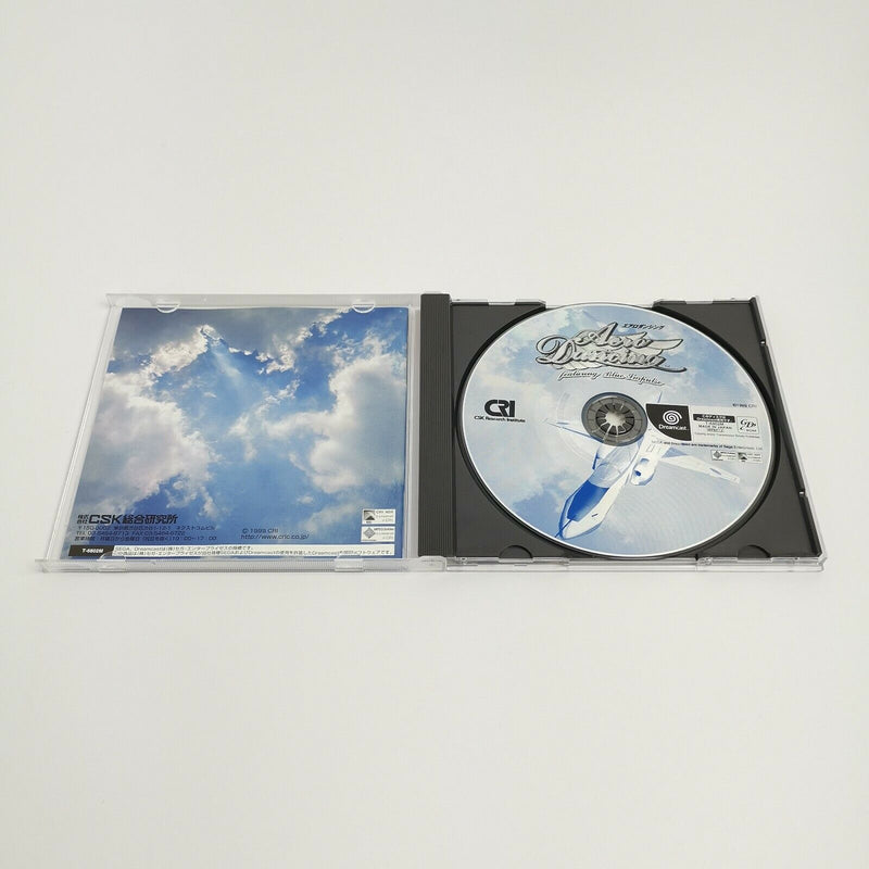 Sega Dreamcast Spiel " Aero Dancing featuring Blue Impulse " OVP | NTSC-J Japan