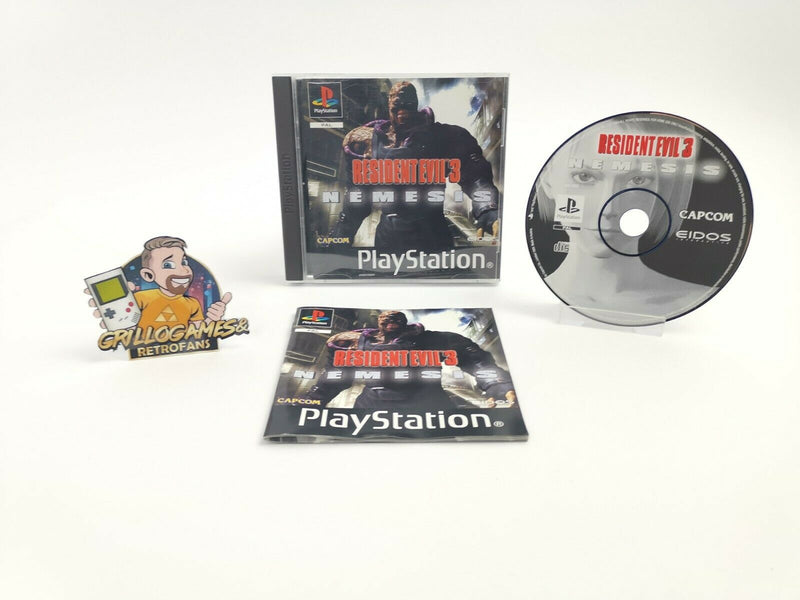 Sony Playstation 1 Spiel " Resident Evil 3 Nemesis " Ps1 | Ovp | Psx | Pal
