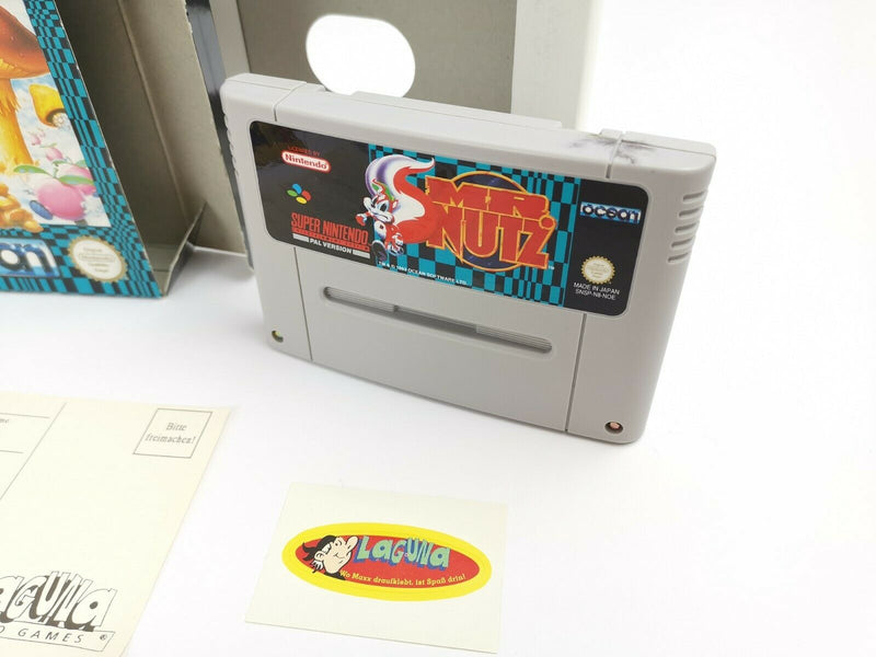 Super Nintendo Spiel " Mr. Nutz " Snes | Ovp | Pal