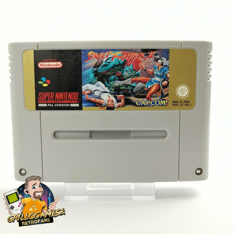 Super Nintendo Spiel " Street Fighter II 2 " SNES | Modul Cartridge PAL NOE-1