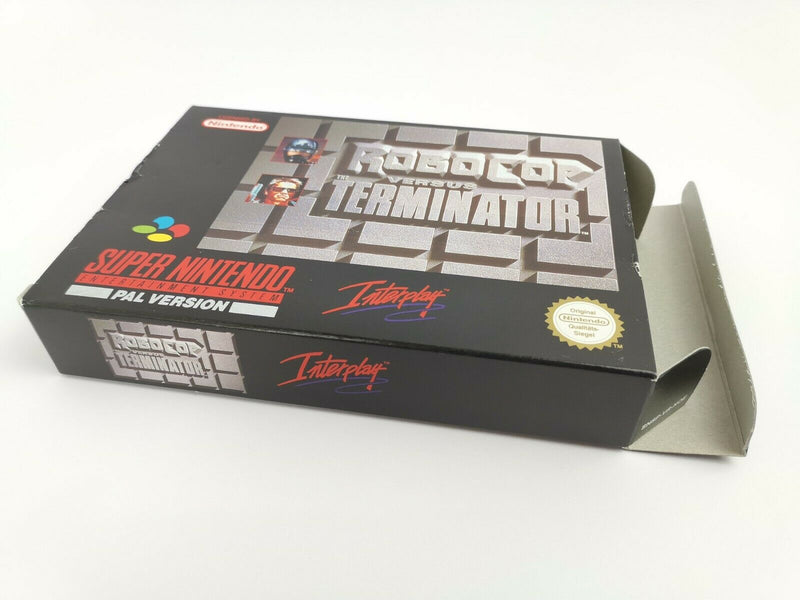 Super Nintendo Spiel " Robocop versus The Terminator " | Snes | Ovp | Pal | CIB