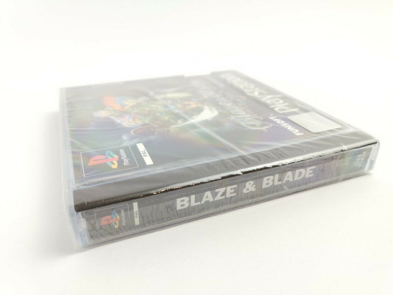Sony Playstation 1 Spiel " Blaze & Blade Eternal Quest  " Ps1 | Sealed | Pal Neu