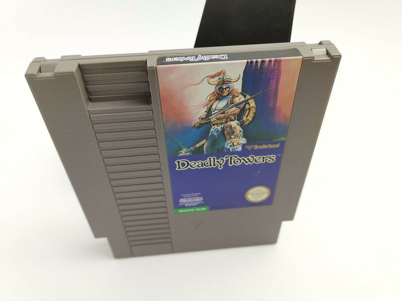 Nintendo Entertainment System Spiel " Deadly Towers " Nes | Ntsc | Modul