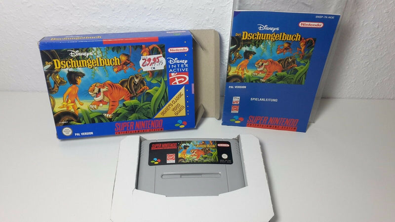 Super Nintendo Spiel " Das Dschungelbuch " / Snes