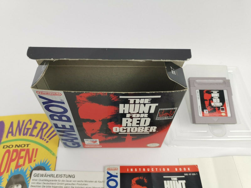 Nintendo Gameboy Classic Spiel " The Hunt For Red October " | Ovp | GB | Ntsc