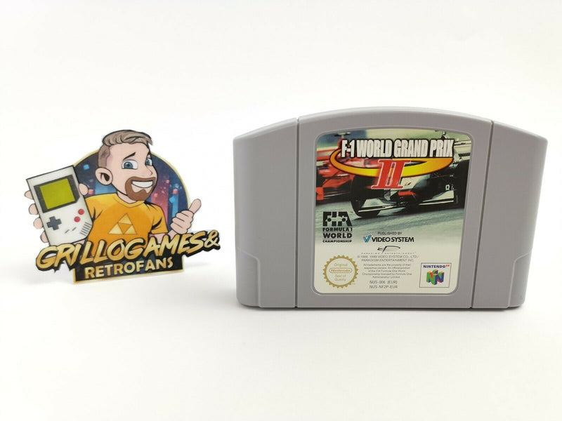 Nintendo 64 game " F-1 World Grand Prix II 2 " N64 | Module | PAL EUR
