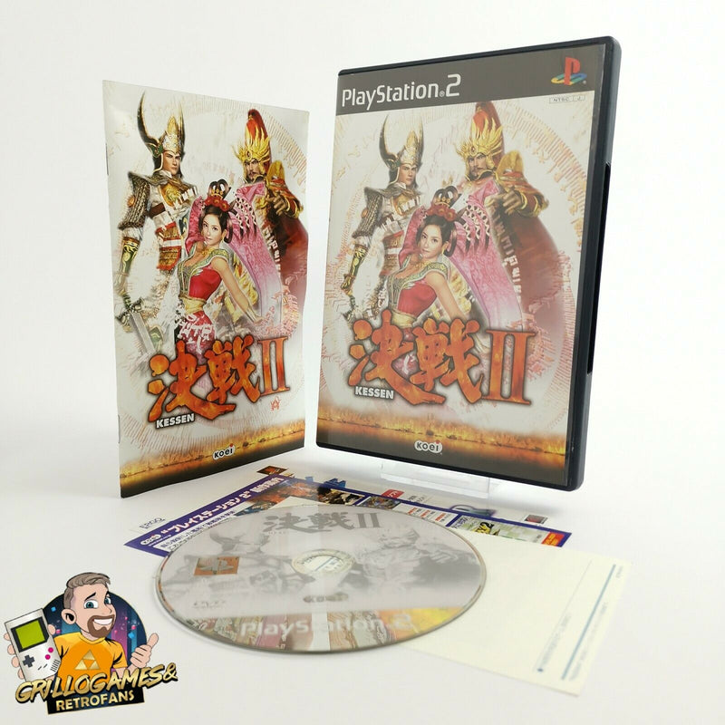 Sony Playstation 2 Spiel " Kessen II 2 " PS2 / Ps 2 | NTSC-J Japan Version | OVP