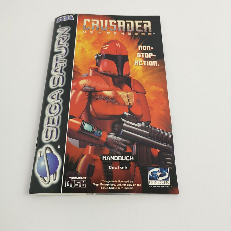 Sega Saturn Spiel " Crusader No Remorse " SegaSaturn | OVP | PAL