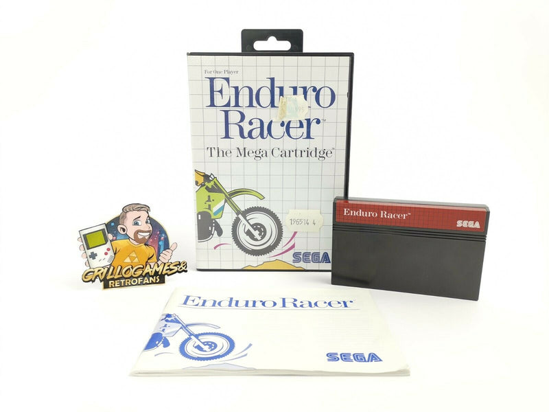 Sega Master System Spiel " Enduro Racer " MasterSystem | OVP | PAL