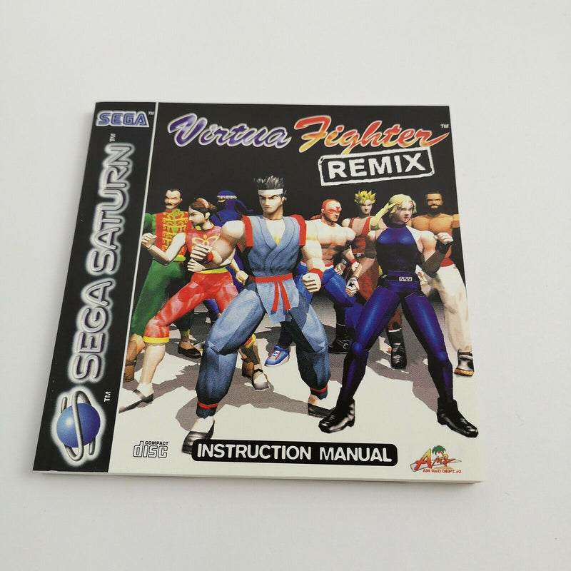 Sega Saturn Spiel " Virtua Fighter Remix + Portrait Disc " Big Box | OVP | PAL
