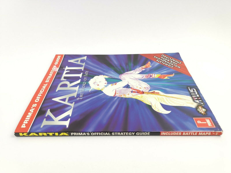 Sony Playstation 1 Spiel " Kartia The World of Fate & Strategy Guide " Ps1 | Pal