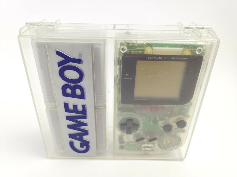 Nintendo Gameboy Classic Transparent Konsolen Bundle, 6 Spiele & Crytal Case [5]
