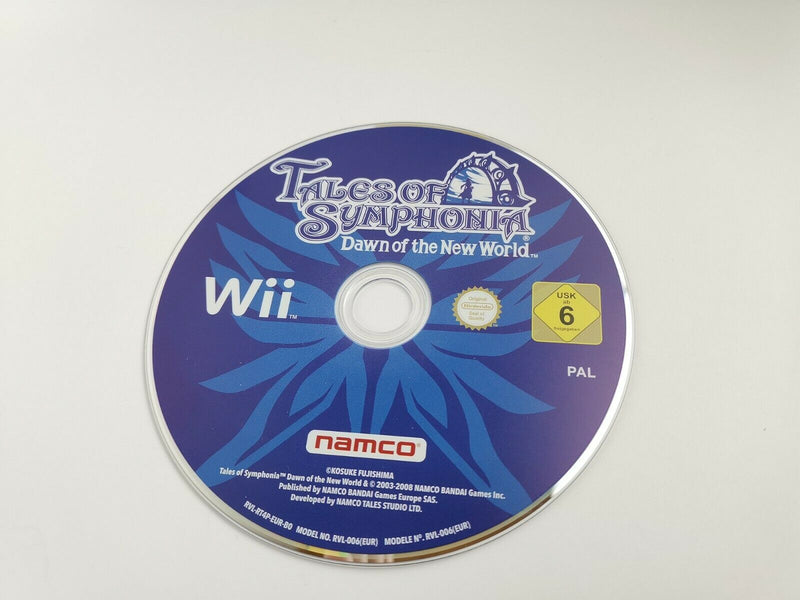 Nintendo Wii Spiel " Tales of Symphonia Dawn of the World " Wii U | Pal | Ovp