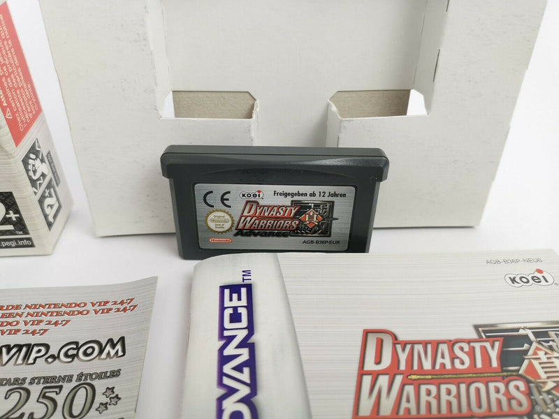 Nintendo Gameboy Advance "Dynasty Warriors Advance" | Original packaging | GBA |