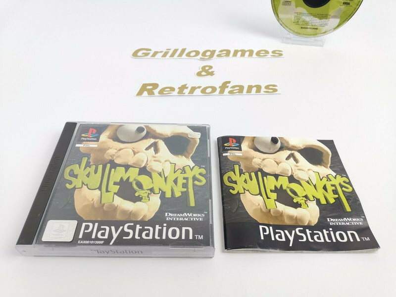 Sony Playstation 1 Spiel " Skullmonkeys " | PS1 | Pal | Ovp