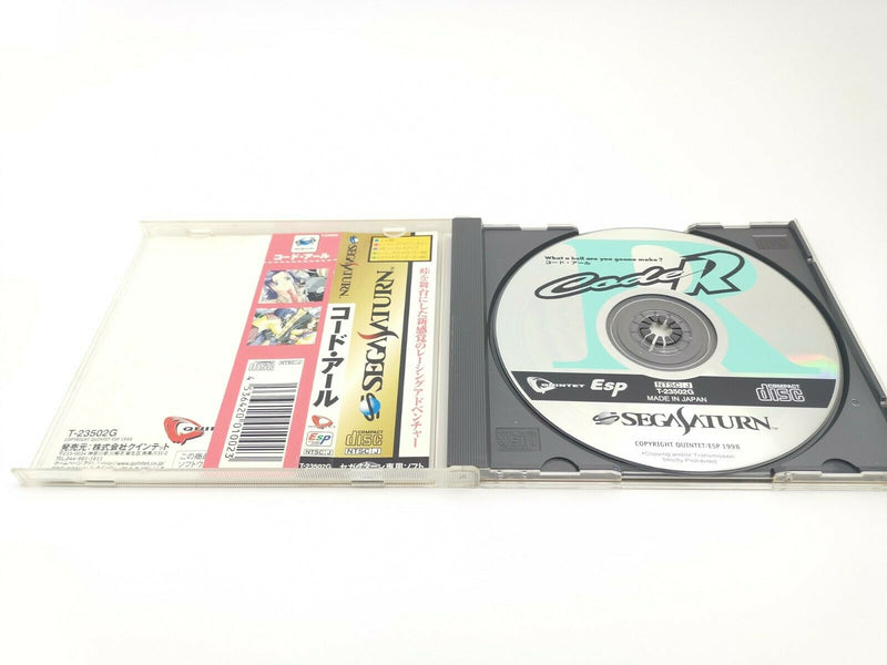 Sega Saturn Spiel " Code R " jap. | Japan | Spine Card | Ovp