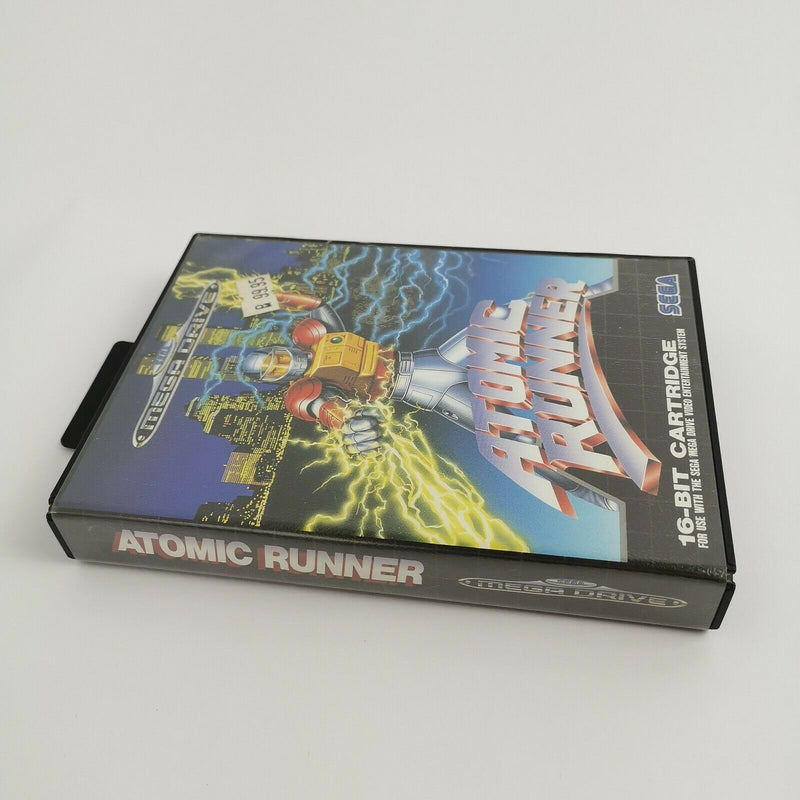 Sega Mega Drive game "Atomic Runner" MD MegaDrive | Original packaging | PAL 16-bit cartridge