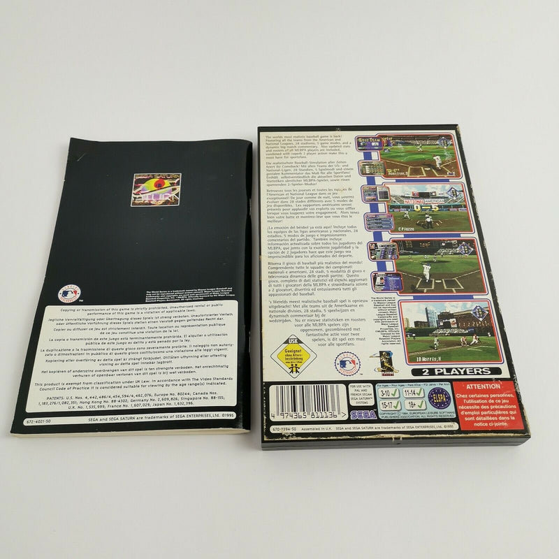 Sega Saturn Spiel " World Series Baseball II 2 " Sega Sports | OVP | PAL