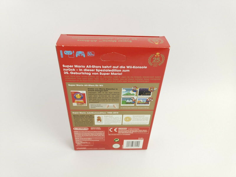 Nintendo Wii Spiel " Super Mario All-Stars 25 Jahre Jubiläumsedition " 25th Ann.