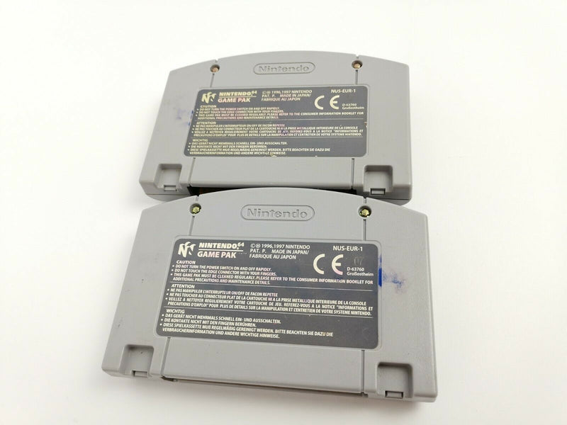 Nintendo 64 Spiele " F-1 World Grand Prix + TopGear Rally " N64 | Modul | PAL