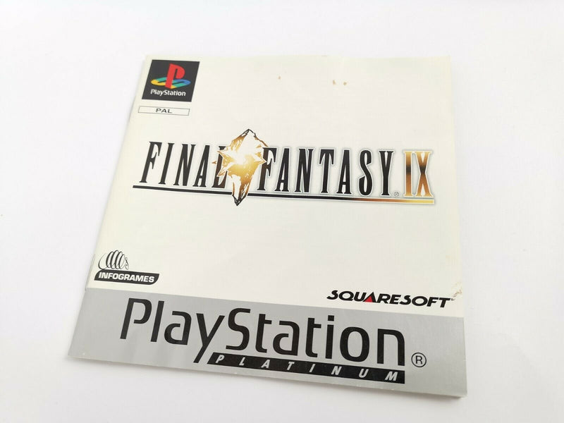 Sony Playstation 1 Spiel " Final Fantasy IX 9 " PS1 | PSX | PAL | OVP