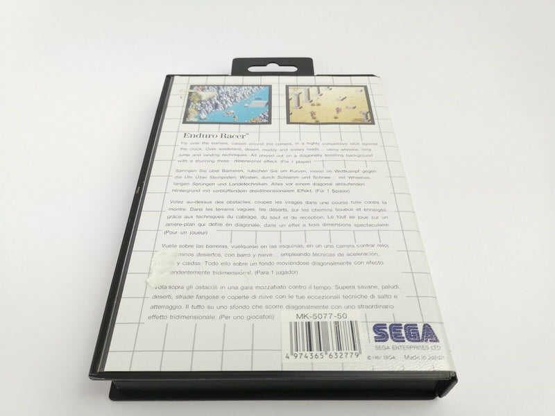 Sega Master System Spiel " Enduro Racer " MasterSystem | OVP | PAL