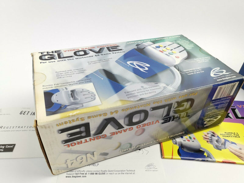Nintendo 64 The Video Game Control Glove | N64 | Reality Quest | Neu / Unused