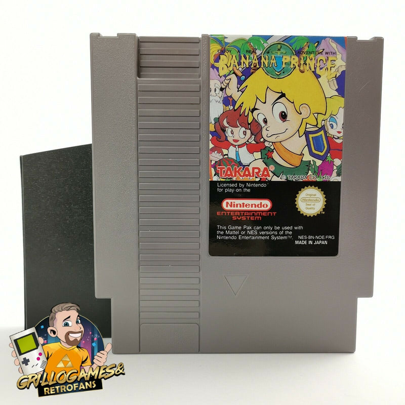 Nintendo Entertainment System Spiel " Banana Prince " NES | Modul Cartridge PAL